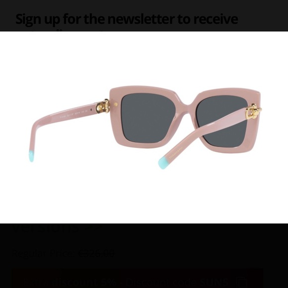 TIFFANY SUNGLASSES TIFFANY TF 4199 (82313F - Picture 7 of 15